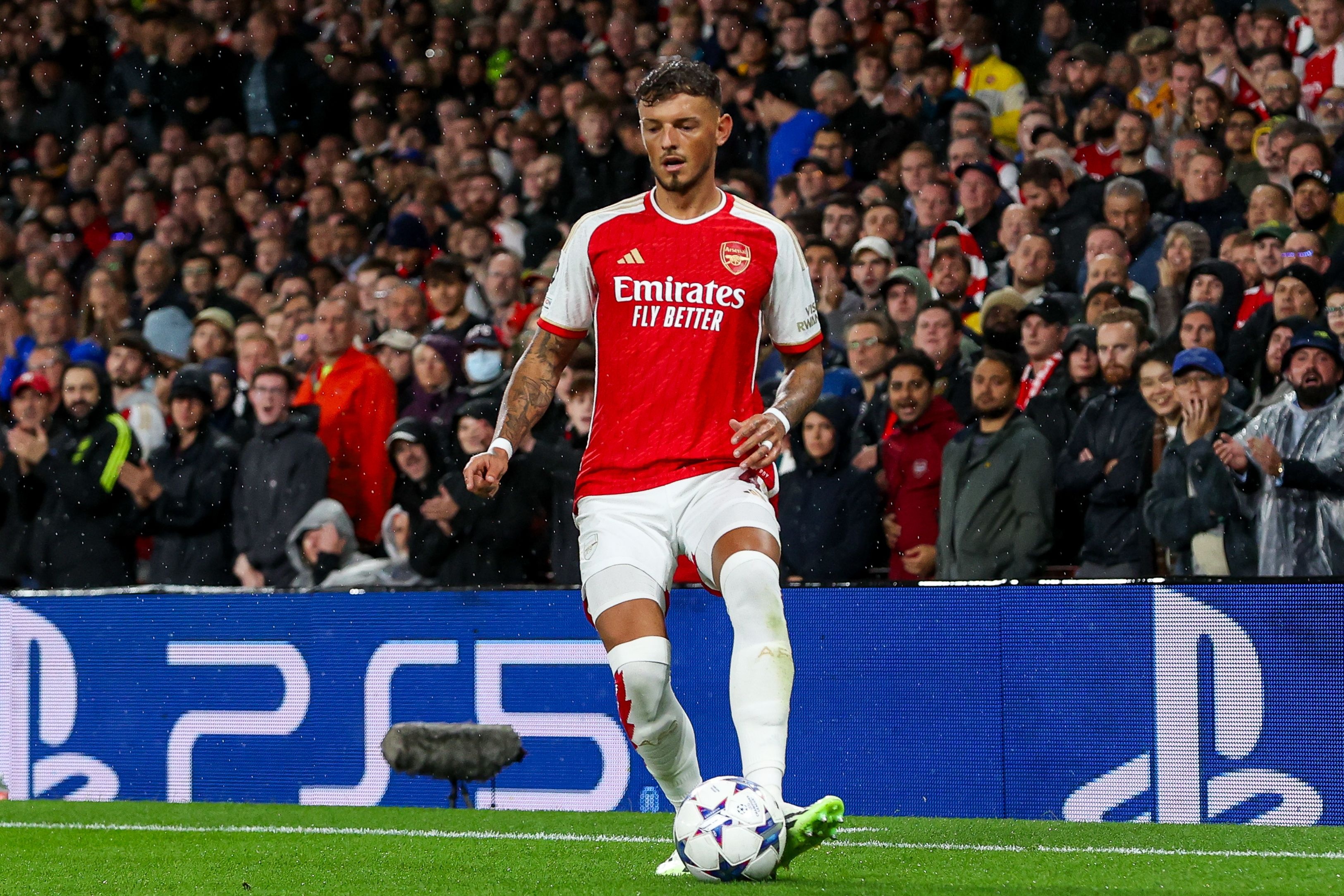 五星体育传媒-记者：本-怀特、诺尔高今日回归阿森纳训练，萨卡、萨利巴缺席